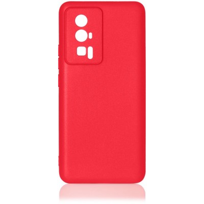 Фото Силиконовый чехол DF poCase-15 для Xiaomi Poco F5 Pro, красный