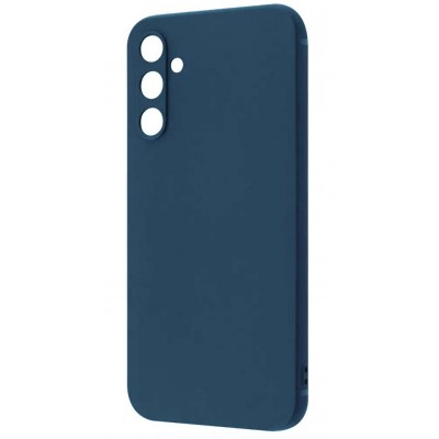 Фото Накладка силиконовая Silicone Case для Samsung Galaxy A24 Синяя