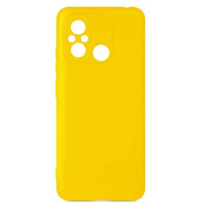 Фото Накладка силиконовая Fashion Case для Xiaomi Redmi 12C, желтая