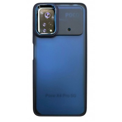 Фото Накладка бронированная Fashion Case для Xiaomi Poco X4 Pro 5G, синяя
