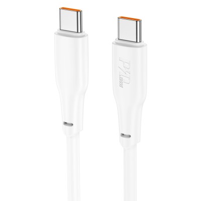 Фото Кабель USB Type-C - USB Type-C Hoco X93, белый