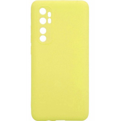 Фото Чехол-накладка J-case для Xiaomi Mi Note 10 Lite Желтая