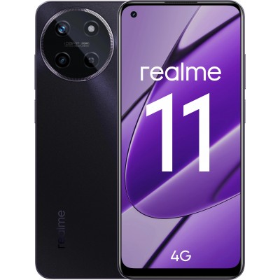 Фото Смартфон realme 11 4G 8/256 ГБ RU, черный