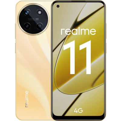 Фото Смартфон realme 11 4G 8/256 ГБ RU, золотой