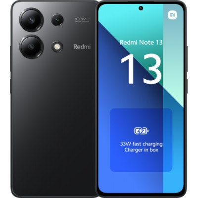 Фото Смартфон Xiaomi Redmi Note 13 4G 8/256 ГБ, Global, Midnight black