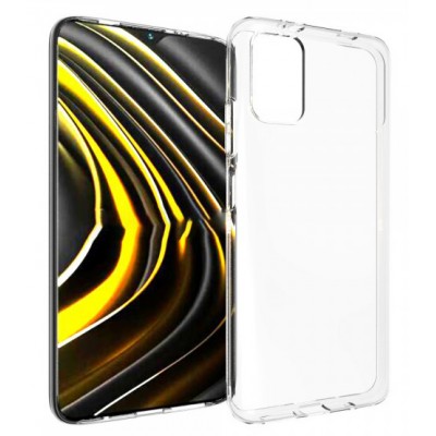 Фото Силиконовая накладка Zibelino Ultra Thin Case для Xiaomi Poco M3 Прозрачная