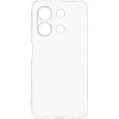 Фото Силиконовый чехол DF poCase-21 для Xiaomi Redmi Note 13 Pro 4G/Poco M6 Pro 4G, прозрачный