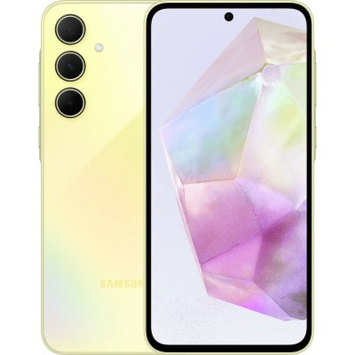 Фото Смартфон Samsung Galaxy A35 5G 8/256 ГБ, RU, желтый