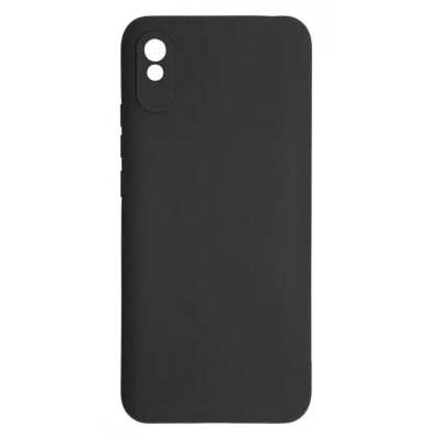 Фото Чехол-накладка Silicone Case для Xiaomi Redmi 9A Черный