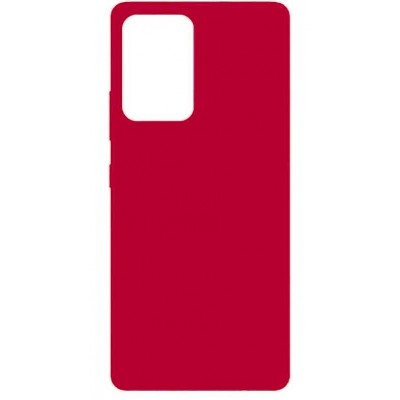 Фото Чехол-накладка Silicone Case для Samsung Galaxy A52 Красный