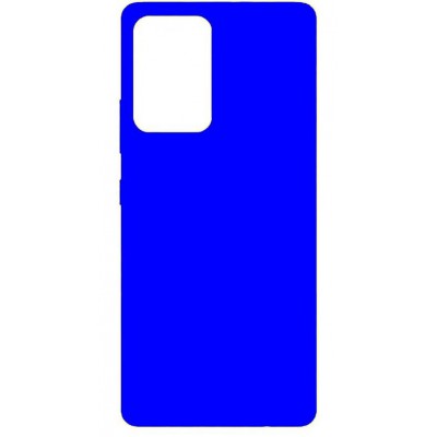 Фото Чехол-накладка Silicone Case для Samsung Galaxy A52 Синий