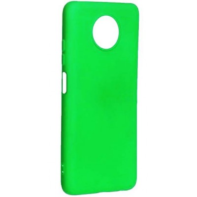 Фото Чехол-накладка Silicone Case для Xiaomi Redmi Note 9T Салатовая