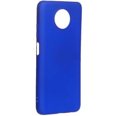 Фото Чехол-накладка Silicone Case для Xiaomi Redmi Note 9T Синяя