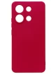 Изображение Накладка силиконовая Silicone Cover для Xiaomi Redmi Note 13 4G красная
