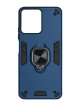 Изображение Чехол противоударный с кольцом New Case для Xiaomi Redmi Note 14 5G синий