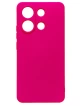 Изображение Накладка силиконовая Silicone Cover для Xiaomi Redmi Note 13 Pro 4G/Poco M6 Pro 4G/Redmi Note 14S розовая