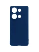 Изображение Накладка силиконовая Silicone Cover для Xiaomi Redmi Note 13 Pro 4G/Poco M6 Pro 4G/Redmi Note 14S синяя