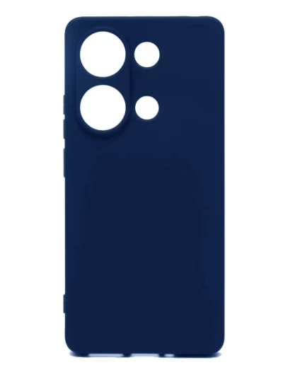 Накладка силиконовая для Xiaomi Redmi Note 13 Pro 4G/Poco M6 Pro 4G/Redmi Note 14S синяя