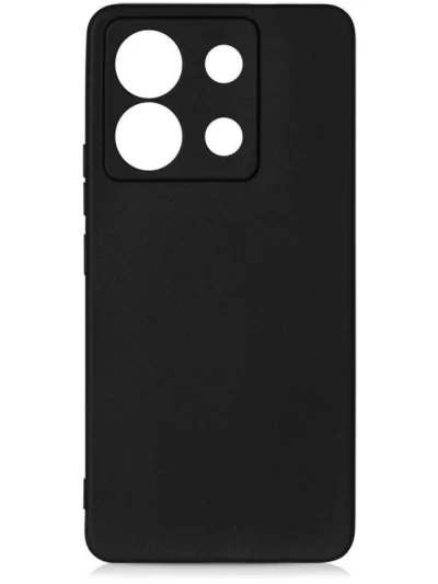 Силиконовый чехол DF xiCase-98 для Xiaomi Redmi Note 13 5G черный
