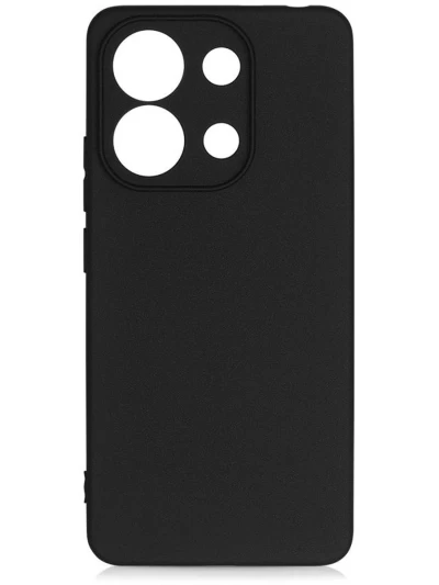 Силиконовый чехол DF xiCase-104 для Xiaomi Redmi Note 13 4G черный