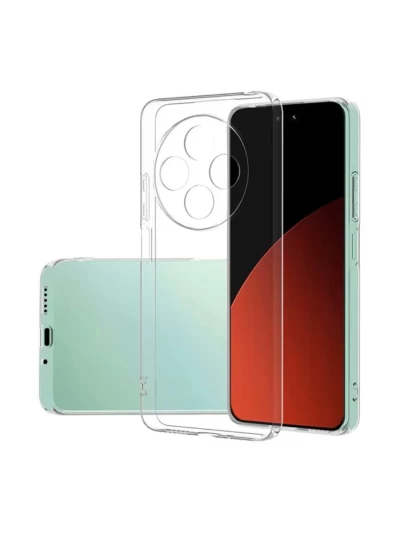 Силиконовый чехол для Xiaomi Redmi 14C/Poco C75/Redmi A4 прозрачный