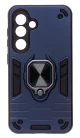 Изображение Чехол накладка противоударный с кольцом New Case для Samsung Galaxy A36 синий