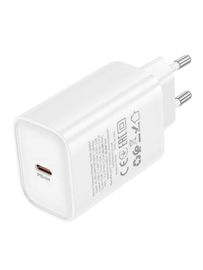 Сетевое зарядное устройство Borofone BA86A PD45W белый