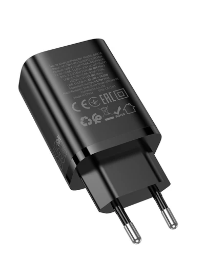 Сетевое зарядное устройство Borofone BA87A PD65W черный