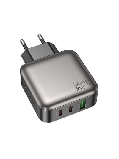 Сетевое зарядное устройство Borofone BAS56A PD45W черный
