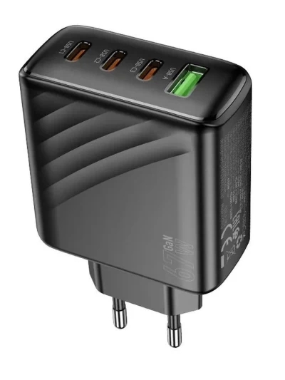 Сетевое зарядное устройство Hoco CS27A PD67W черный