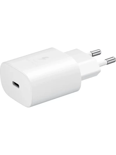 Сетевое зарядное устройство Samsung EP-TA845 45 Вт белый + кабель Type-C