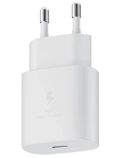 Сетевое зарядное устройство Samsung EP-TA845 45 Вт белый + кабель Type-C