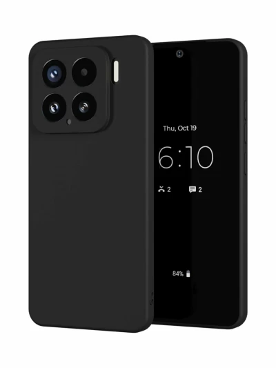 Накладка силиконовая NFOCO для Xiaomi 15 черная