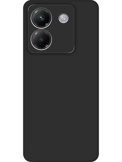 Накладка силиконовая для Xiaomi Poco M7 Pro черная