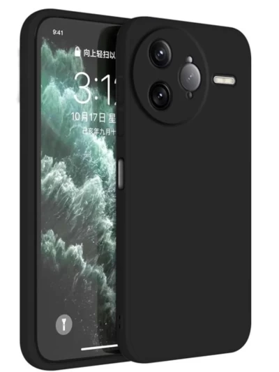 Накладка силиконовая для Xiaomi Poco F7 Ultra черная