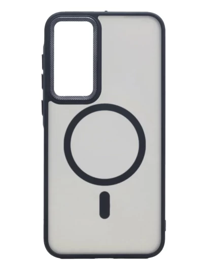 Чехол накладка Q Series MagSafe для Samsung Galaxy S24 FE черный