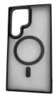 Изображение Чехол накладка Q Series MagSafe для Samsung Galaxy S24 Ultra черный