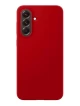 Изображение Накладка силиконовая Silicone Cover для Samsung Galaxy A36 красная