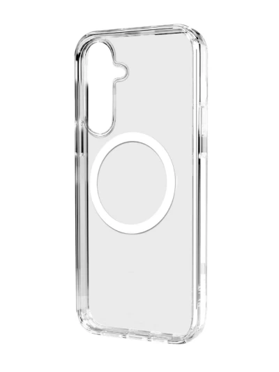 Накладка силиконовая Magnetic для Samsung Galaxy A36 прозрачная