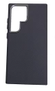 Изображение Накладка силиконовая iPefet для Samsung Galaxy S24 Ultra черная под карбон