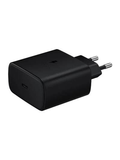 Сетевое зарядное устройство Samsung EP-TA845 45 Вт черный + кабель Type-C