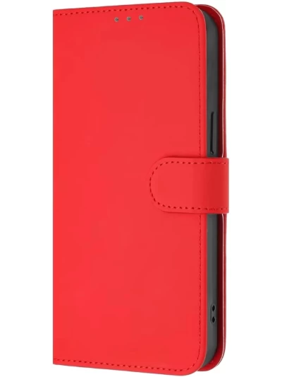 Чехол книжка с флипом Fashion Case для Samsung Galaxy A55 красный