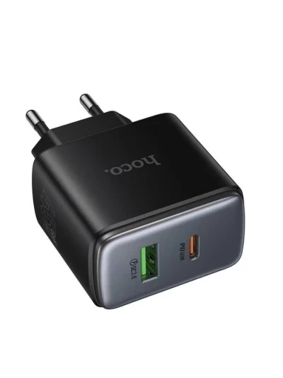 Сетевое зарядное устройство Hoco C158A PD45W Черное