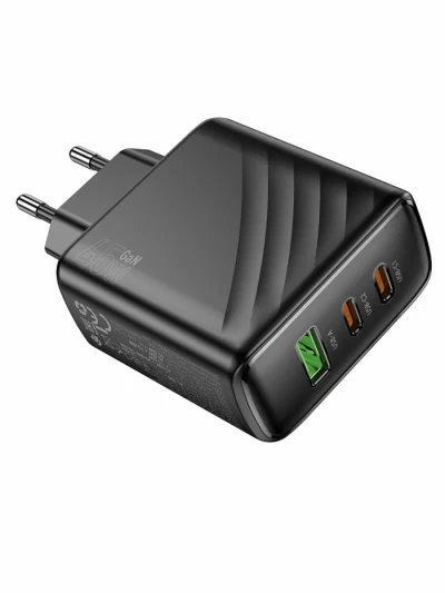 Сетевое зарядное устройство Hoco CS26A PD45W Черное