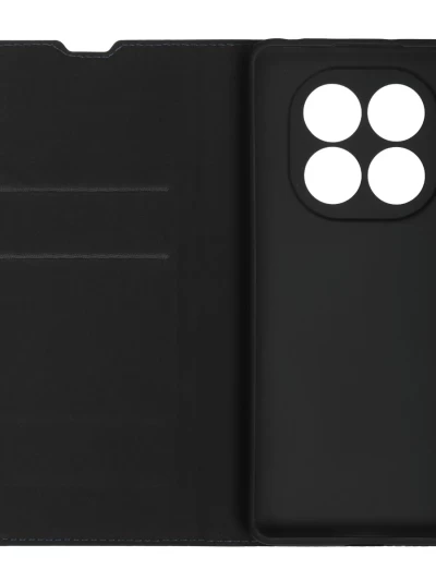 Чехол книжка для Xiaomi Redmi Note 15 Черный