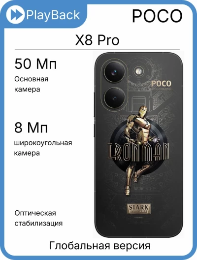 POCO X8 Pro 12/512 ГБ Iron Man Edition (Global Version)