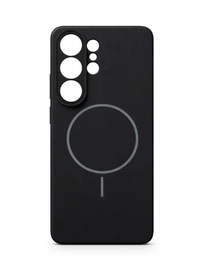 Чехол-накладка Silicone Case c MagSafe для Samsung Galaxy S26 Ultra черный