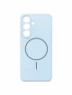 Изображение Чехол-накладка Silicone Case c MagSafe для Samsung Galaxy S26 голубой