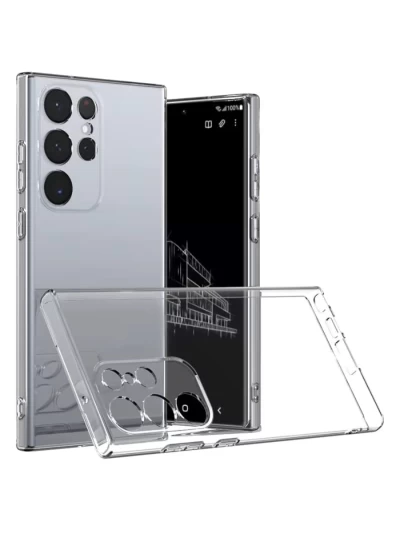 Накладка силиконовая Clear Case для Samsung Galaxy S25 Ultra прозрачная