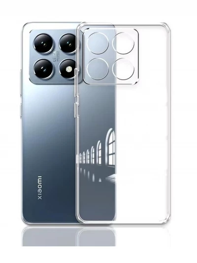 Накладка силиконовая для Xiaomi 14T прозрачная